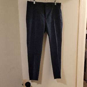 Elegant Men's Dark Blue Dress Pants